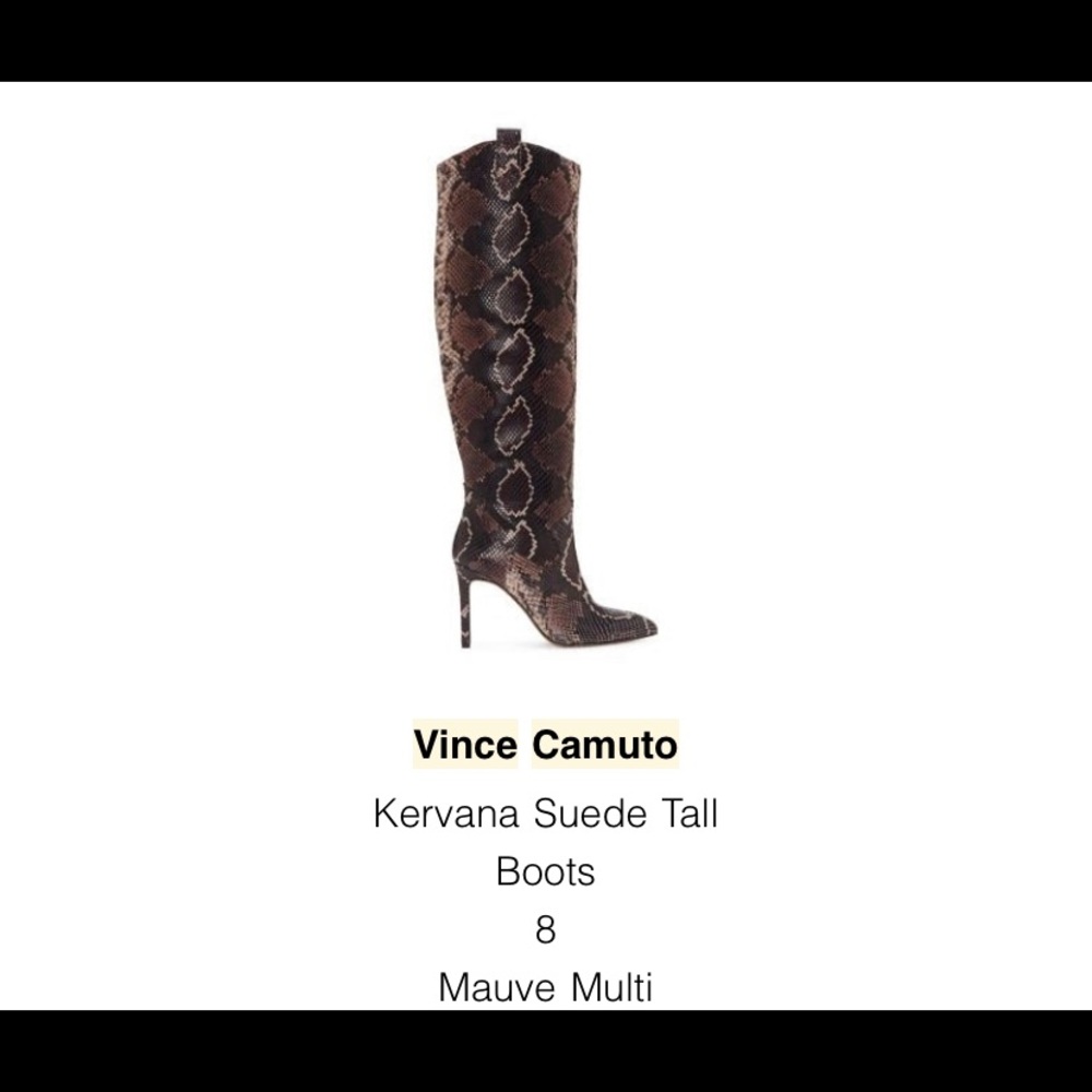 Vince Camuto Kervana tall boot.